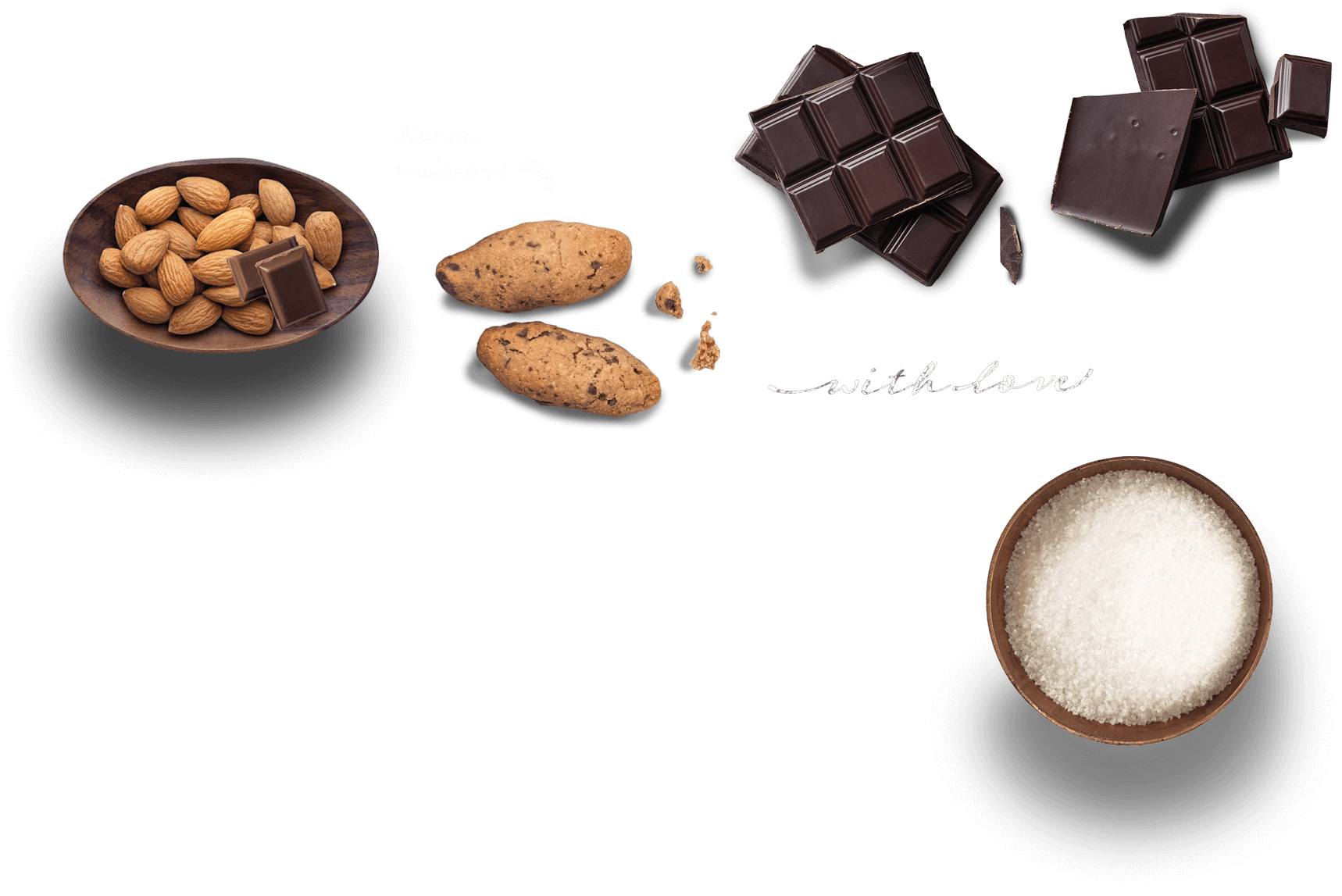 keksi čokolada i bademi